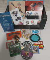 As New A Box of Great Items From Loot Crate. Pictures, Pins, Stickers, Cards & More