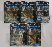 Vintage 1996 Star Trek : First Contact Action Figures , NOS , Sealed