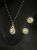 Aurora Borealis Boxed Necklace Earring Set - 4