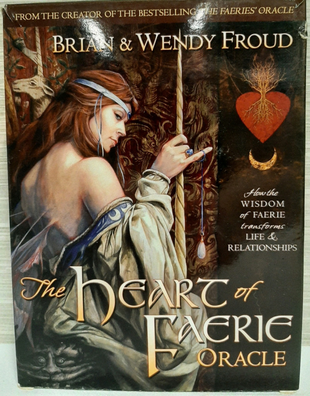 The Heart of Faerie Oracle-Book & Cards