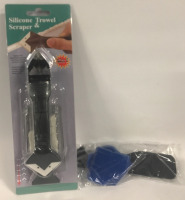 New Silicone Scraper & Trowel with Accessories