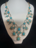 Grace Kelly Princess of Monaco Rhinestone Faux Turquoise Beauty - 4