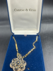 Camrose & Kross JBK Grand Tour Swarovski Necklace Pendant / Brooch - 7