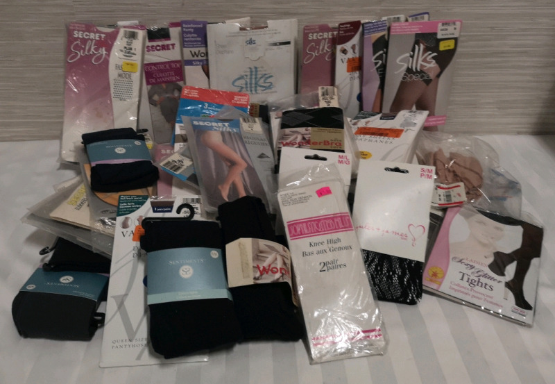 30+ NEW OLD STOCK STOCKINGS TIGHTS & MORE
