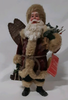 Clothtique Possible Dreams Santa "Welcomed Visitor"