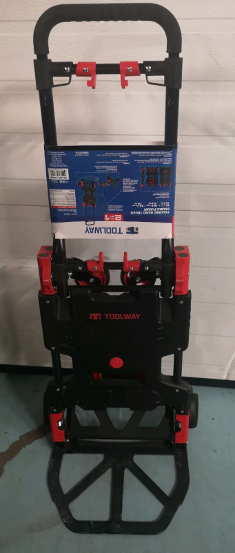 Great Condition Toolway 2 in 1 Folding Hand Truck / Platform Dolly