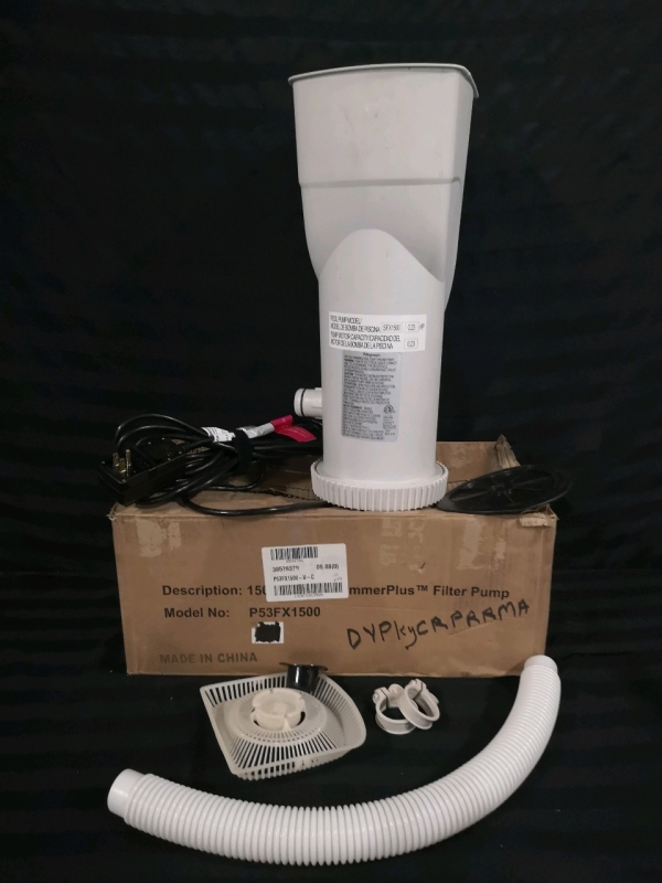 Summer Waves Skimmerplus Filter Pump for Above Ground Pools- AS IS