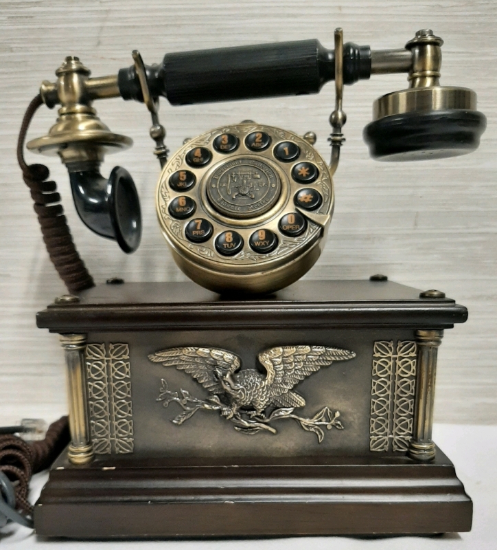 Vintage Rotary Telephone, Regal in Style. Has some scratches & scuffs