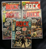 5 Vintage DC Comics Our Army At War Ft. SGT ROCK. Issues Between 227-235 From The Bronze Age of Comics.