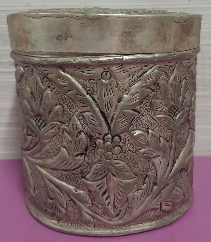 Vintage Tea Tin 5.25" Tall