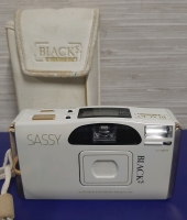 Vintage Black's Camera "Sassy" 35mm Camera Comes with Camera Pouch