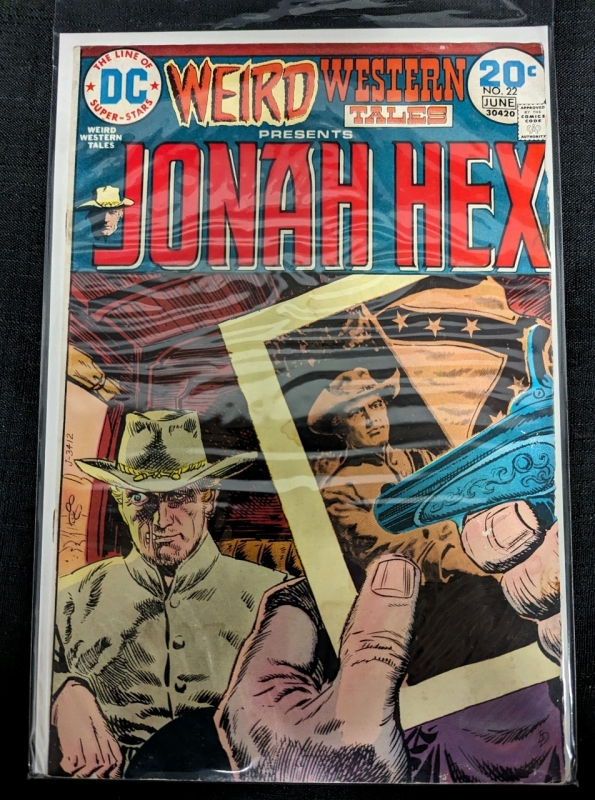 Vintage DC Weird Western Tales Presents: Jonah Hex Comic. Issue 22 from the Bronze Age of Comics