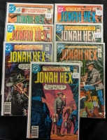 7 Vintage DC Jonah Hex Comic. Issues Between 33 - 40 from the Bronze Age of Comics