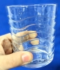 6 Wavy Drinking Glasses | 4" & 6" Tall (4 of each) - 3