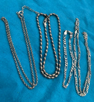 Three stamped 925 Sterling + Bracelet
