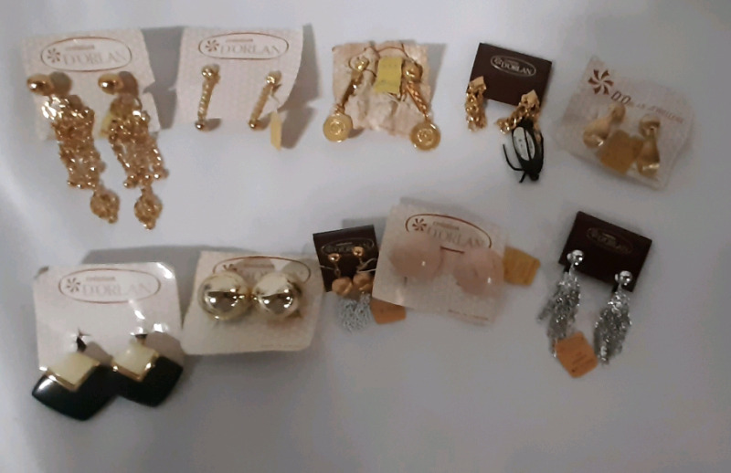 10 Pair of D'Orlan Earrings
