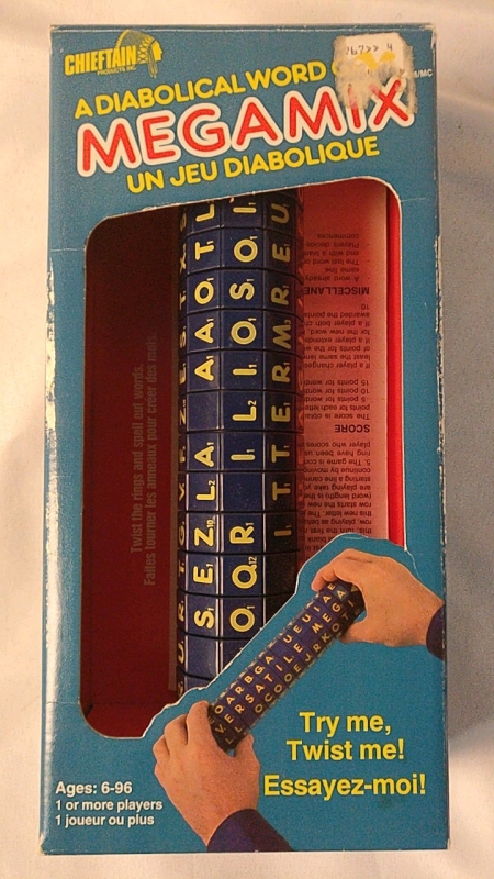 Vintage Megamix Diabolical Word Game