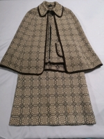 Vintage Wool Women's Suit - Cape & Skirt - Wool