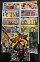 9 Vintage DC Jonah Hex Comic. Issues Between 60-69 from the Bronze Age of Comics.