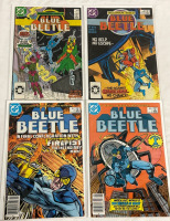 4 Vintage Blue Beetle DC Comics #1, 2, 20 & 21 1986-88 Bagged and Boarded