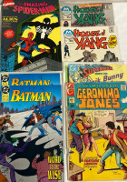 7 Comic Lot Including House of Yang Superman Geronimo Jones Batman and The Amazing Spider-Man Graphic Novel