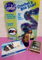 3 New Decks of Cards, A Kit to Crochet a Boa Scarf & a Kaleidoscope