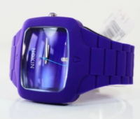 NIXON Rubber Purple Players Watch