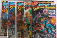 5 Vintage DC Comics Superman And The Demon, Hawkman, Ambush Bug, Supergirl And Santa Claus Pre Owned