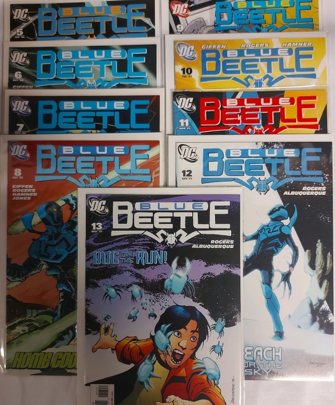 9 DC Comics Blue Nettle Issues #5-12 In Great Pre Owned Condition