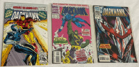 3 Vintage DARKHAWK Marvel Comics Annual Issues #Part 1, 2 & 3