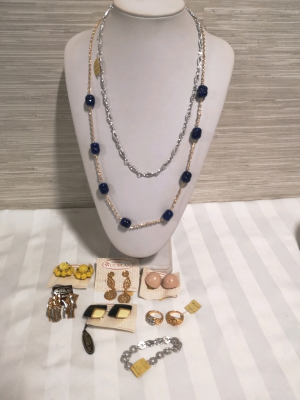 Vintage D'Orlan Jewelry - Rings, Earrings & Necklaces
