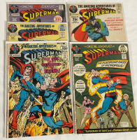 5 Superman DC Comics Issue #241, 242, 243, 244 & 246 1970’s Bronze Age Vintage Bagged and Boarded