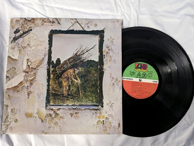 Vintage Led Zepplin IV Vinyl.