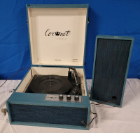 Vintage CORNET Stereo Solid State Turntable , Model 263-C . Tested w/Streetheart LP , Working