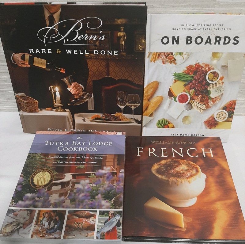 3 Cookbooks & a Book About the Famous Bern's Restaurant