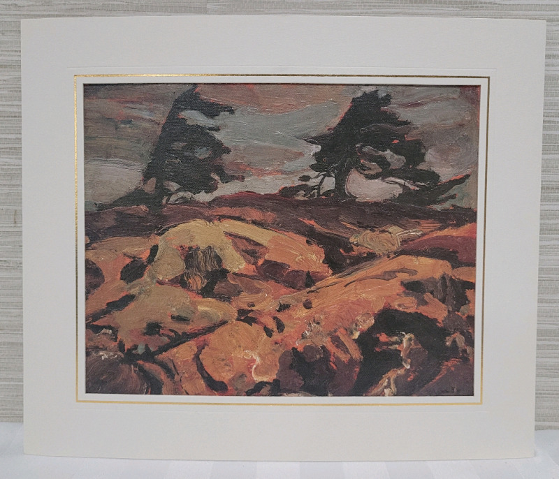 Vintage Air Canada Group of 7 Artagraph "Stormy Weather" F.H. Varley