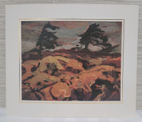 Vintage Air Canada Group of 7 Artagraph "Stormy Weather" F.H. Varley
