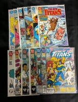 13 Vintage "The New Titans" Comics Between 78-98