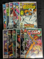 12 Vintage "The New Titans" Comics Issues 101- 112