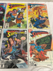 6 Superman DC Comics Issues #387, 388, 389, 390, 390 & 391 Straight Run Bronze Age Vintage Bagged and Boarded - 3