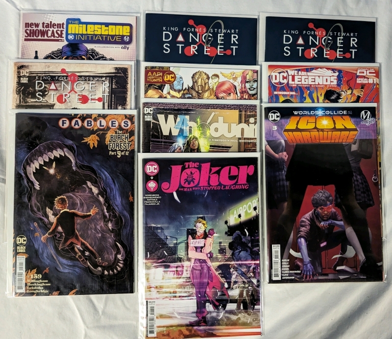 10 DC Comics - The Joker, Danger Street and More!