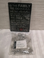 New 100 Silver Ribbon Pins and Sign