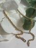 10KT Gold Rope Chain Stamped Bracelet 8 inches - 5