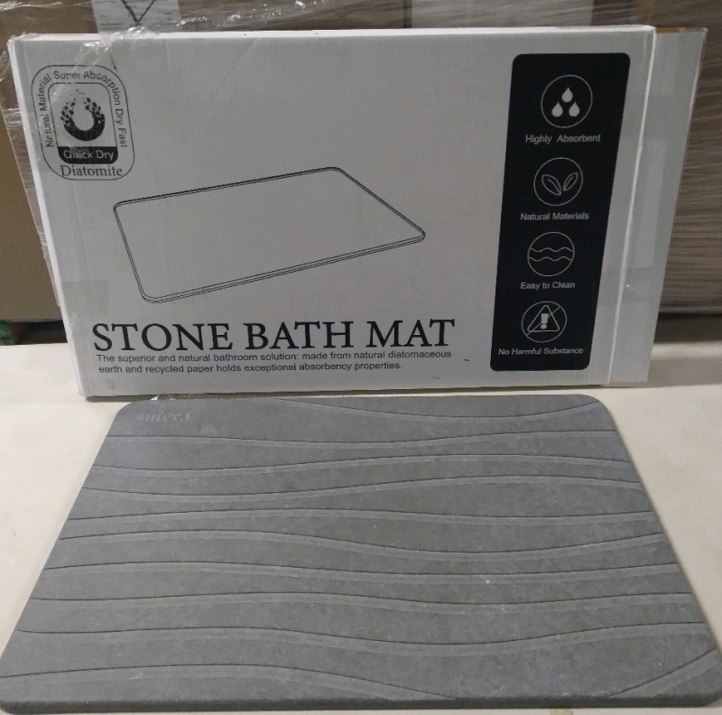 New Sutera Stone Bath Mat 60x39cm