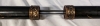 Replica Twin Katana-Style Sword Walking Stick. 41" Total Length (as a Walking Stick), 18.75" Blade Length.