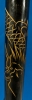 Replica Twin Katana-Style Sword Walking Stick. 41" Total Length (as a Walking Stick), 18.75" Blade Length. - 3