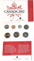 Royal Canadian Mint 2012 Canada Uncirculated 7-Coin Set Sealed 57550/75000