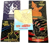 5 POKEMON Trading Card Game Paperback Player's Guide Books | Scarlet & Violet : Paldean Fates, Paradox Rift, Sword & Shield: Lost Origin, Crown Zenith, Shining Fates