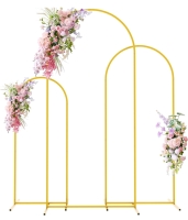 As New Anmakou Gold Metal Wedding Arches Decoration *See Photos For Size*