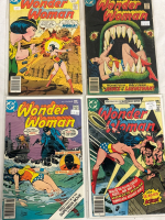 4 Wonder Woman DC Comics Issues #232, 233, 234 & 235 Straight Run Bronze Age Vintage Bagged and Boarded